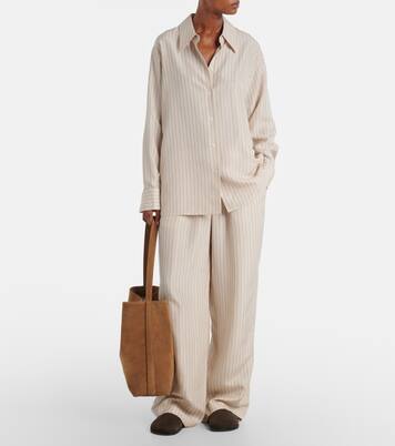 Sac Supple Large suede tote bag | Aesther Ekme