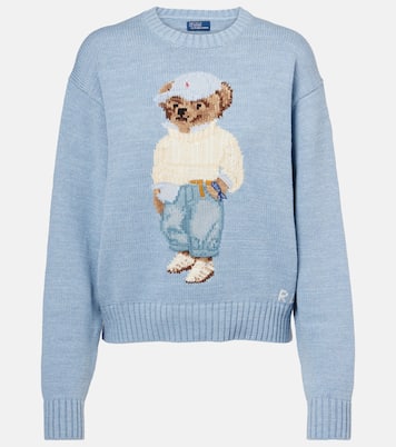 Jersey Polo Bear de algodón en intarsia | Polo Ralph Lauren