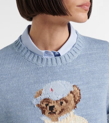 Jersey Polo Bear de algodón en intarsia | Polo Ralph Lauren