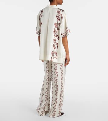 Camicia Montauk in twill di seta | Asceno