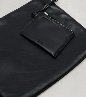 Nan leather shoulder bag | The Row