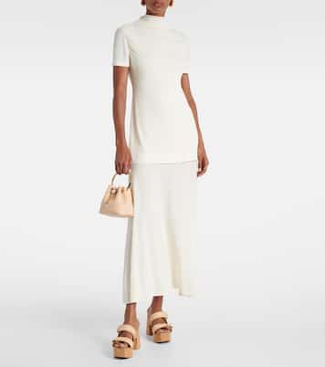 Bon Bon Small embellished raffia tote bag | Jimmy Choo