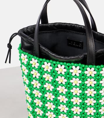 Cabas Paula's Ibiza Mini à perles fantaisie | Loewe