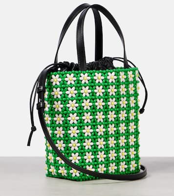 Cabas Paula's Ibiza Mini à perles fantaisie | Loewe