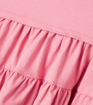 Polo Bear ruched cotton dress | Polo Ralph Lauren Kids