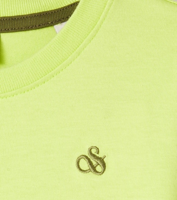 T-shirt in jersey di cotone con logo | Scotch & Soda Kids