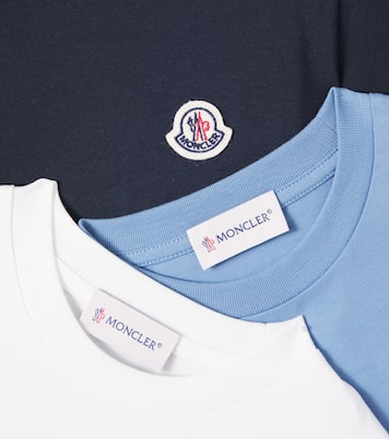 棉质T恤三件套 | Moncler Enfant