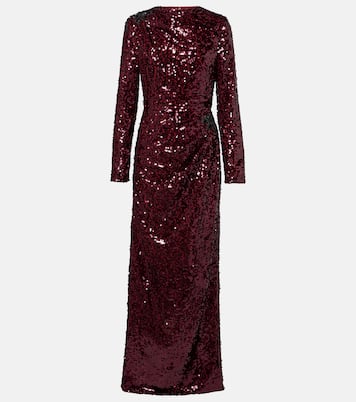Draped sequined gown | Erdem