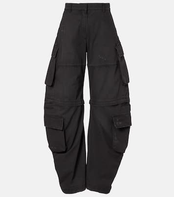 Cotton barrel-leg cargo pants | Acne Studios