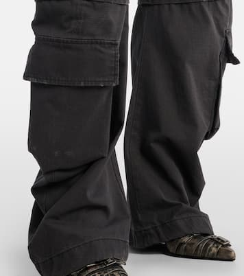 Cotton barrel-leg cargo pants | Acne Studios