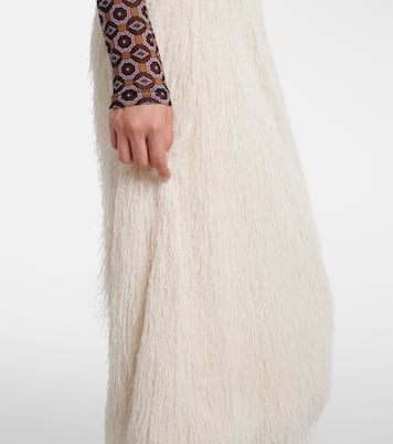 Fringed midi skirt | Dries Van Noten