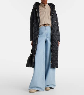 The Cube Trepar hooded quilted coat  | Max Mara