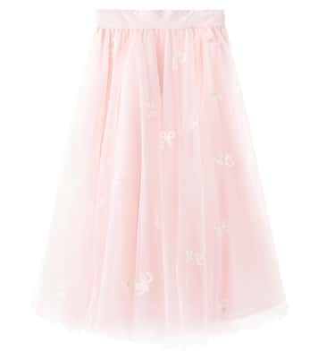 Embroidered tulle skirt | Petite Amalie  