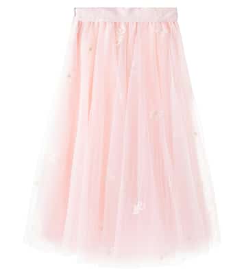 Embroidered tulle skirt | Petite Amalie  
