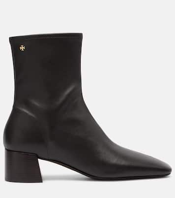 Ankle Boots Stretch aus Leder | Tory Burch