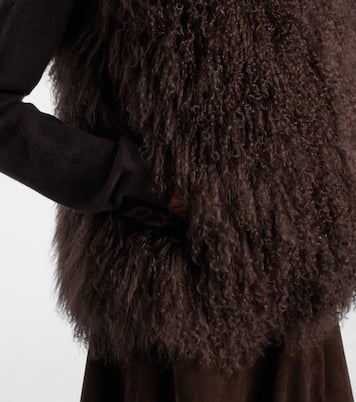 Shearling vest | Yves Salomon