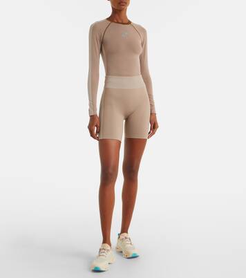 x On shorts ciclistas acanalados a rayas | Loewe