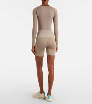 x On shorts ciclistas acanalados a rayas | Loewe