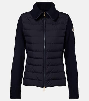 Paneled quilted down jacket | Moncler