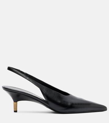 Bella 55 leather slingback pumps | Khaite