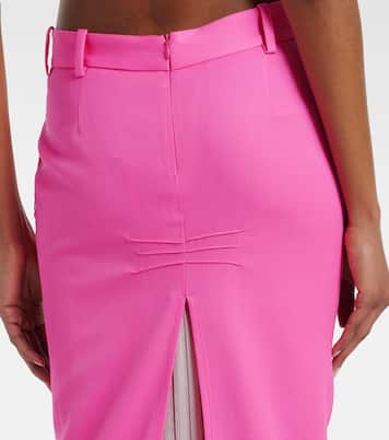 Virgin wool pencil skirt | The Attico