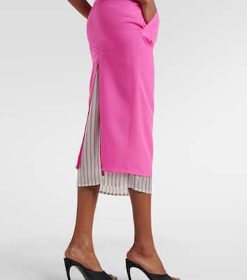 Virgin wool pencil skirt | The Attico
