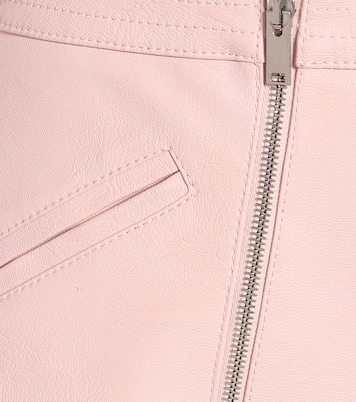 Shorts aus Lederimitat | Stella McCartney