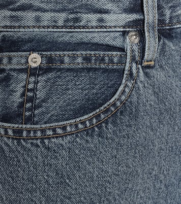 Beatnik high-rise slim ankle jeans | SLVRLAKE
