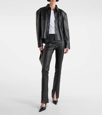 Vegas Strip skinny leather pants | Stouls