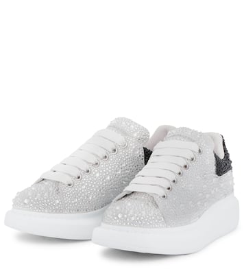 Sneakers Oversized in pelle con cristalli | McQueen