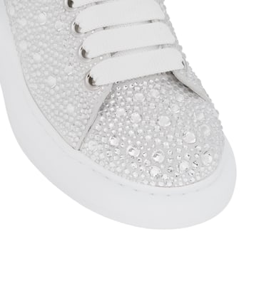Sneakers Oversized in pelle con cristalli | McQueen