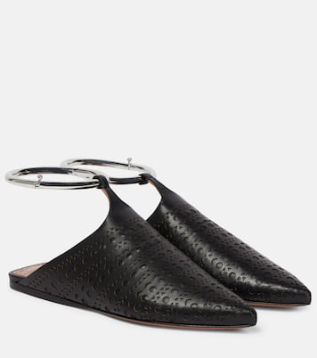 Slippers convertibles en cuir | Alaïa