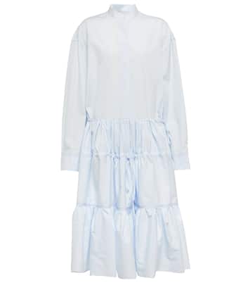 Hemdblusenkleid aus Baumwollpopeline | Marni