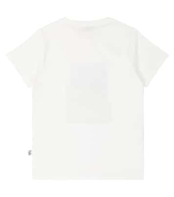 Camiseta de algodón estampada | Il Gufo