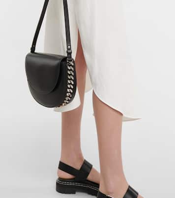 Piped asymmetric midi dress | Stella McCartney