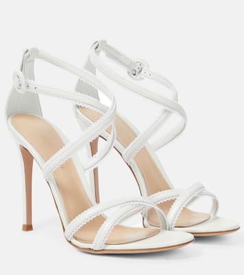 Sandalen Dafne aus Leder | Gianvito Rossi