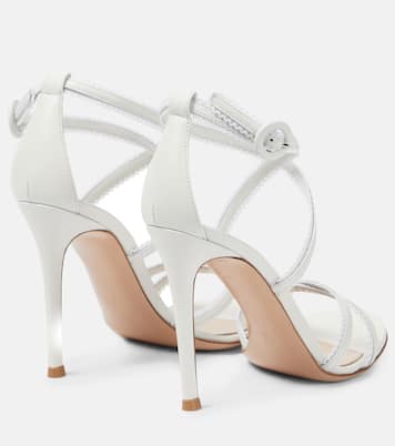 Sandalen Dafne aus Leder | Gianvito Rossi