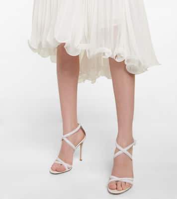 Sandalen Dafne aus Leder | Gianvito Rossi