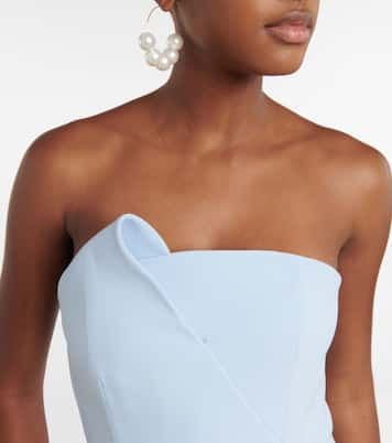 Delani peplum midi dress | Safiyaa