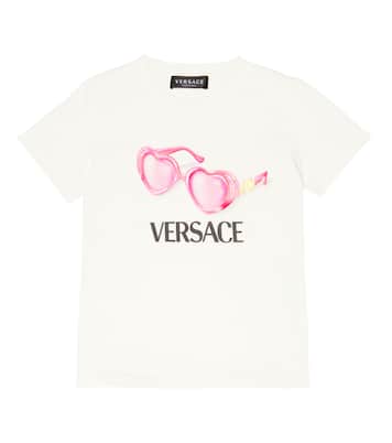T-Shirt aus Baumwoll-Jersey | Versace Kids