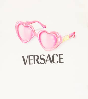 T-Shirt aus Baumwoll-Jersey | Versace Kids