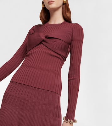 Nolan ribbed-knit sweater | Simkhai