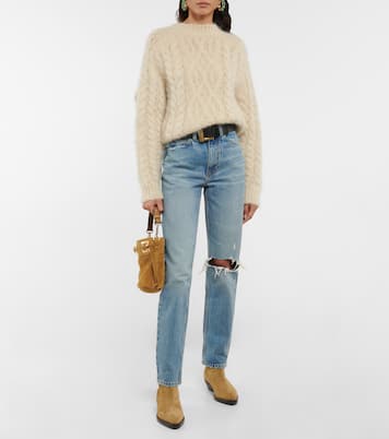 Jeans 70s Straight de tiro alto | Re/Done