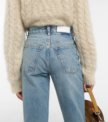 Jeans 70s Straight de tiro alto | Re/Done