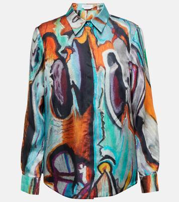 Henri printed silk blouse | Gabriela Hearst