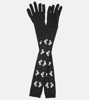 Verzierte Handschuhe aus Strick | Simone Rocha