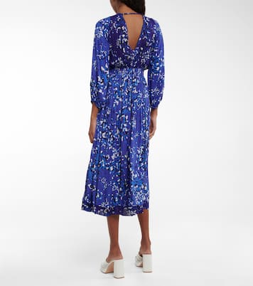 Anabelle floral midi dress | Poupette St Barth
