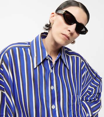 Classic oval sunglasses | Bottega Veneta