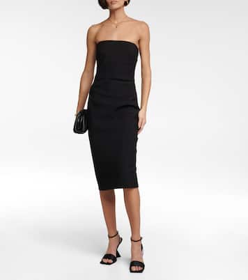 Bernard wool-blend crêpe midi dress | Max Mara
