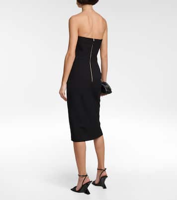 Bernard wool-blend crêpe midi dress | Max Mara